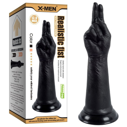 Fisting Dildo With Two Fingers